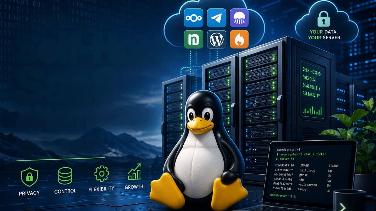 How to Self Host SaaS Alternatives on Linux
