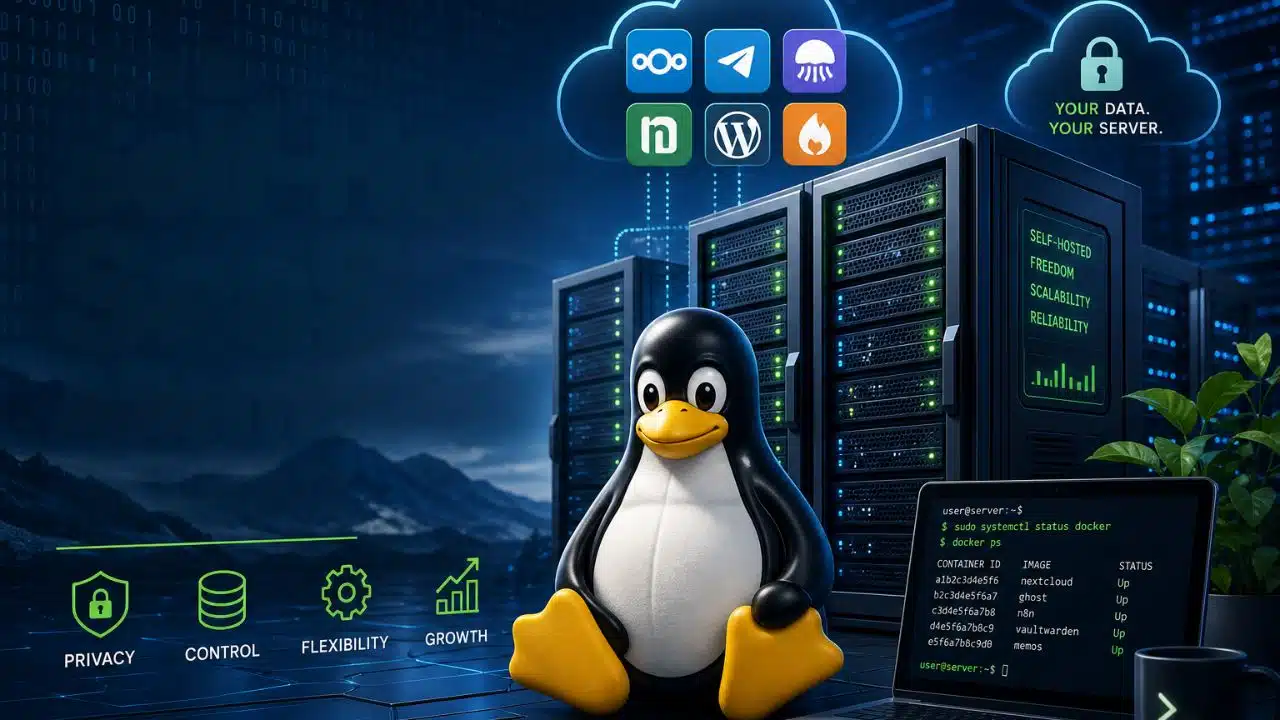 How to Self Host SaaS Alternatives on Linux