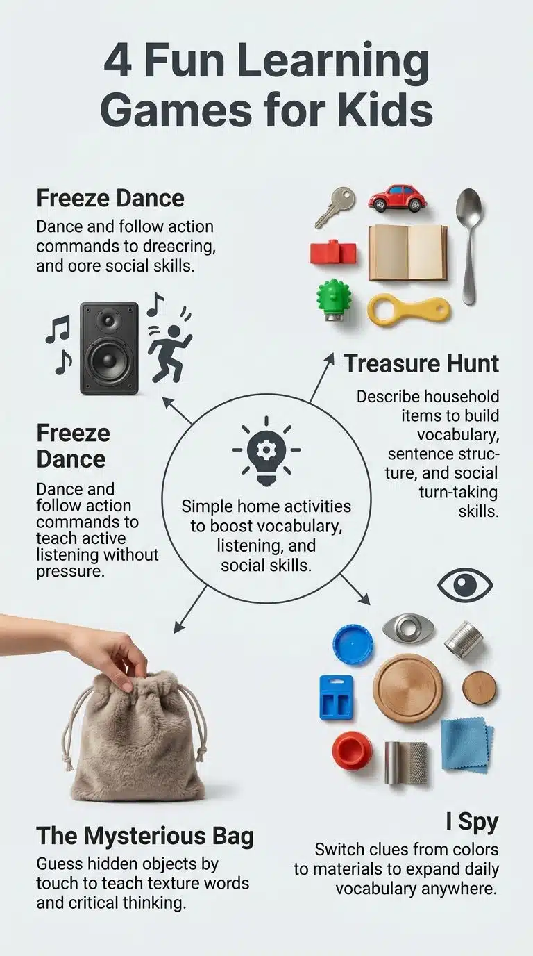In-House Learning Games for Kids