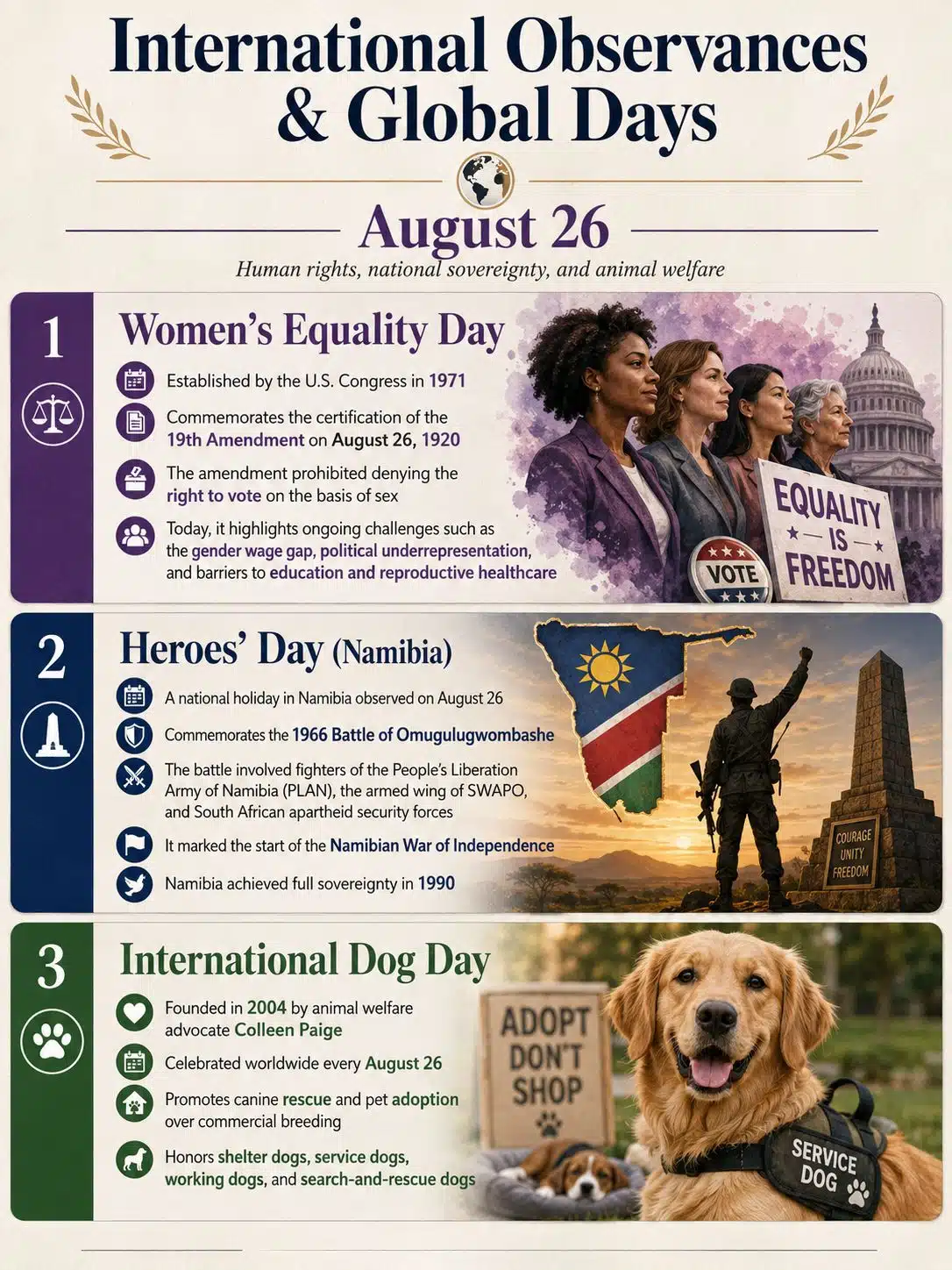 International Observances & Global Days