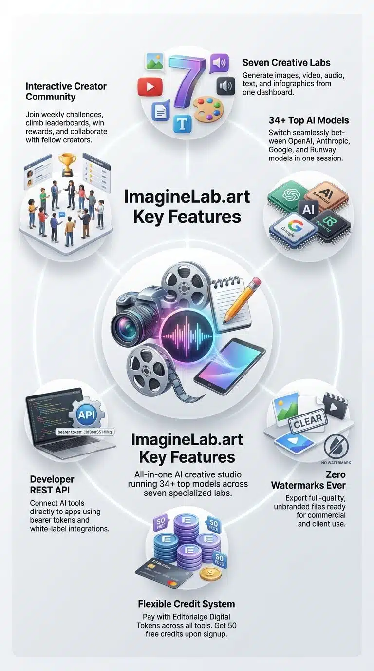 Key Features of ImagineLab art