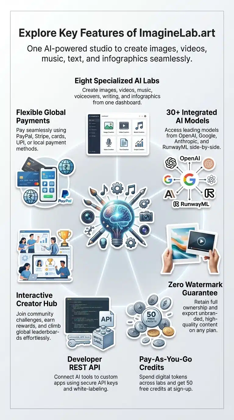 Key Features of ImgineLab art