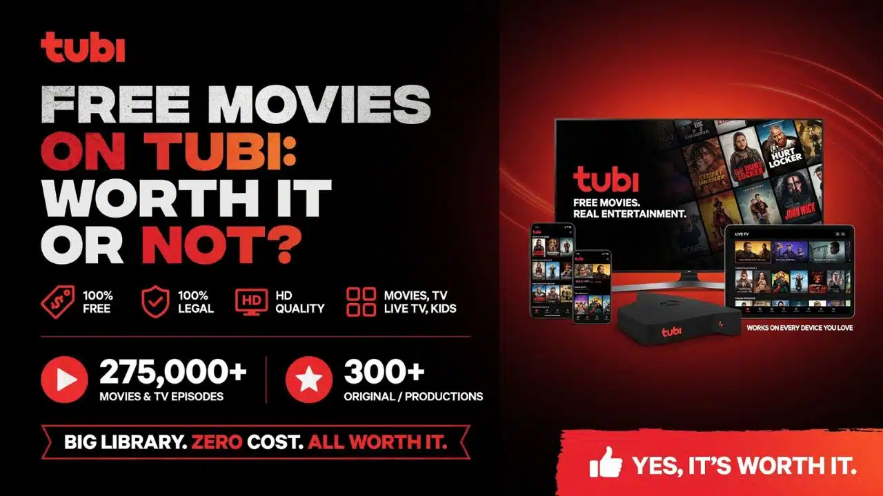 Tubi Free Movies Worth it or Not
