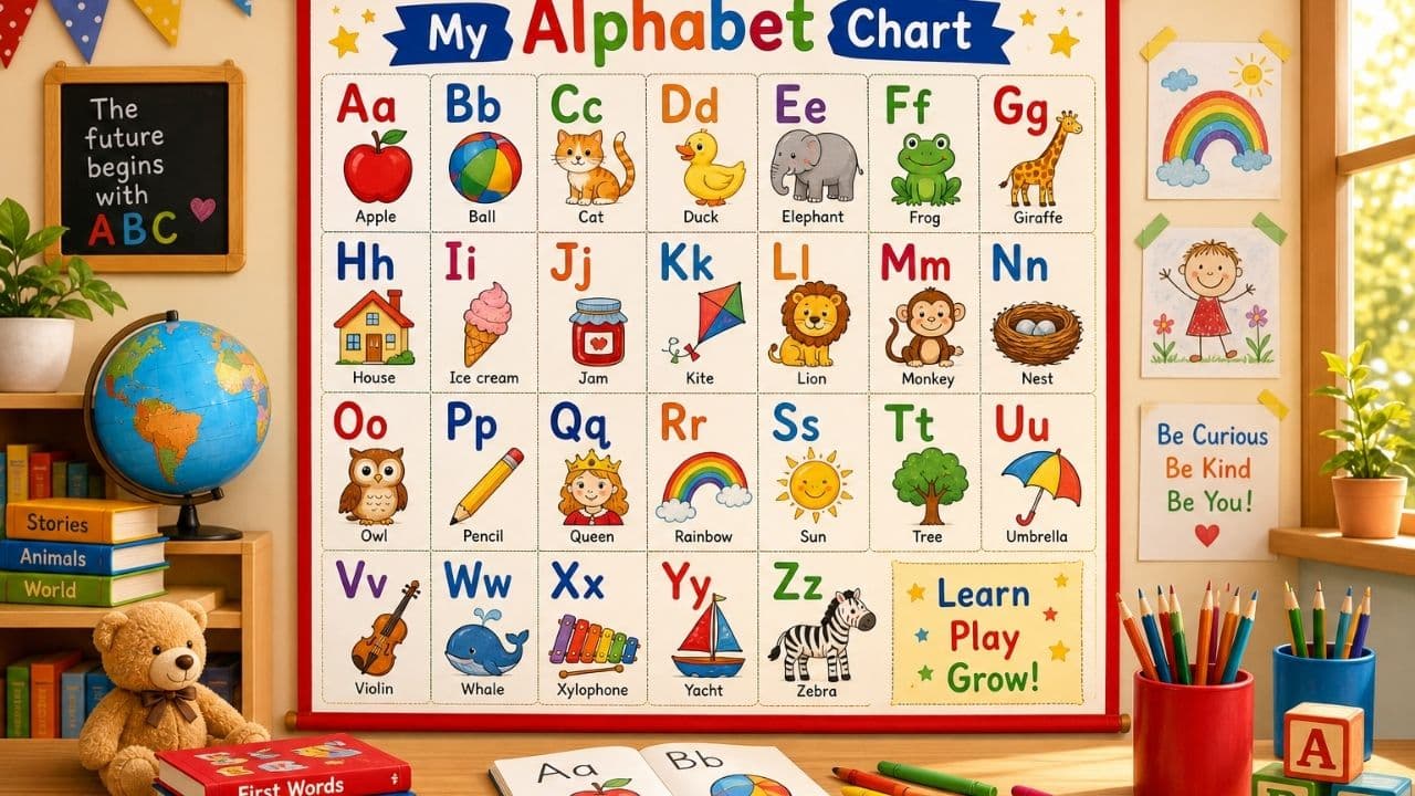 What Makes an Alphabet Chart Actually Useful