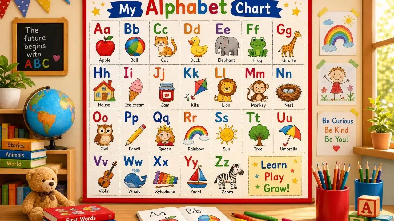 What Makes an Alphabet Chart Actually Useful