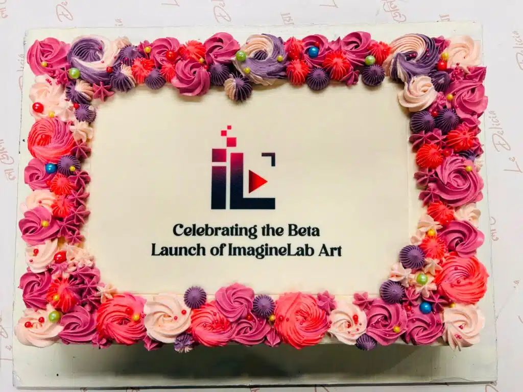 beta launch of imaginelab cake