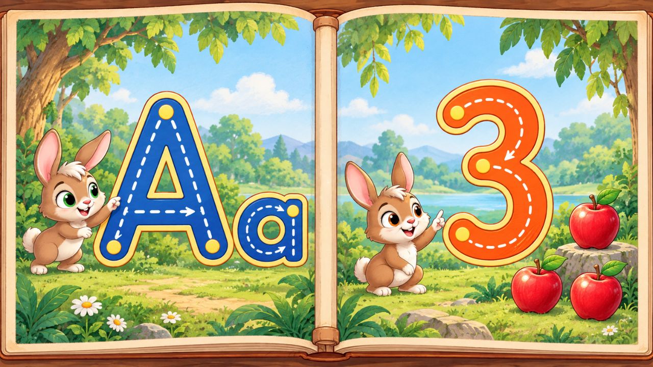 Alphabet Magic vs 123 Magic Number Fun