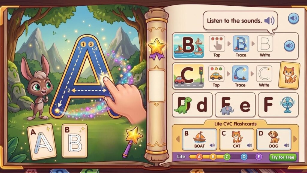 Alphabet Magic vs LetterSchool comparison review