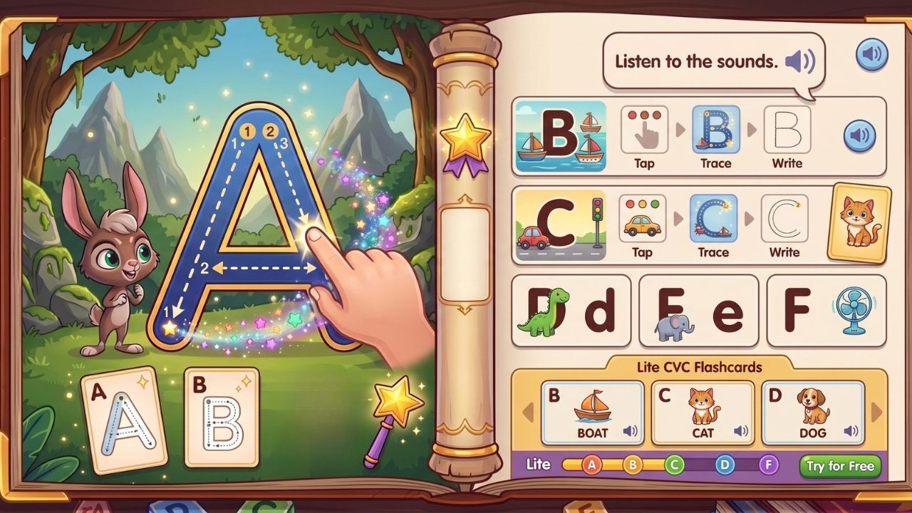 Alphabet Magic vs LetterSchool comparison review