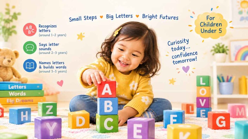 Alphabet Milestones to Watch for Age 5 Kids