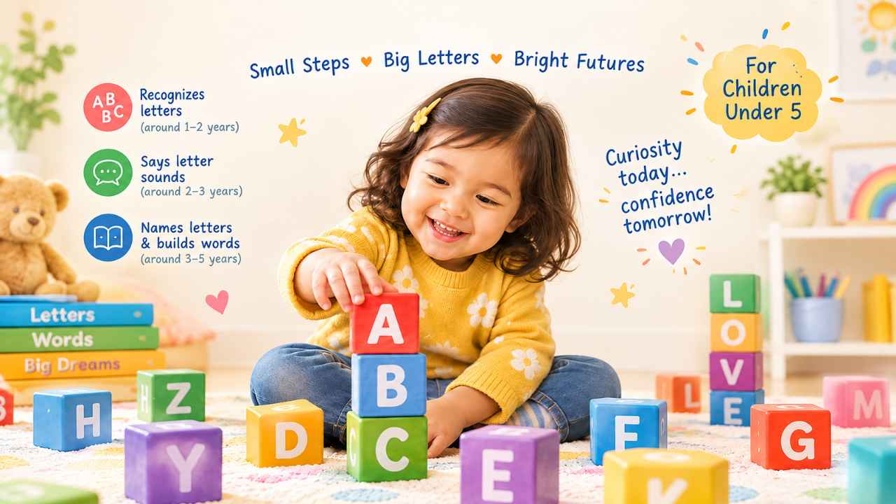 Alphabet Milestones to Watch for Age 5 Kids