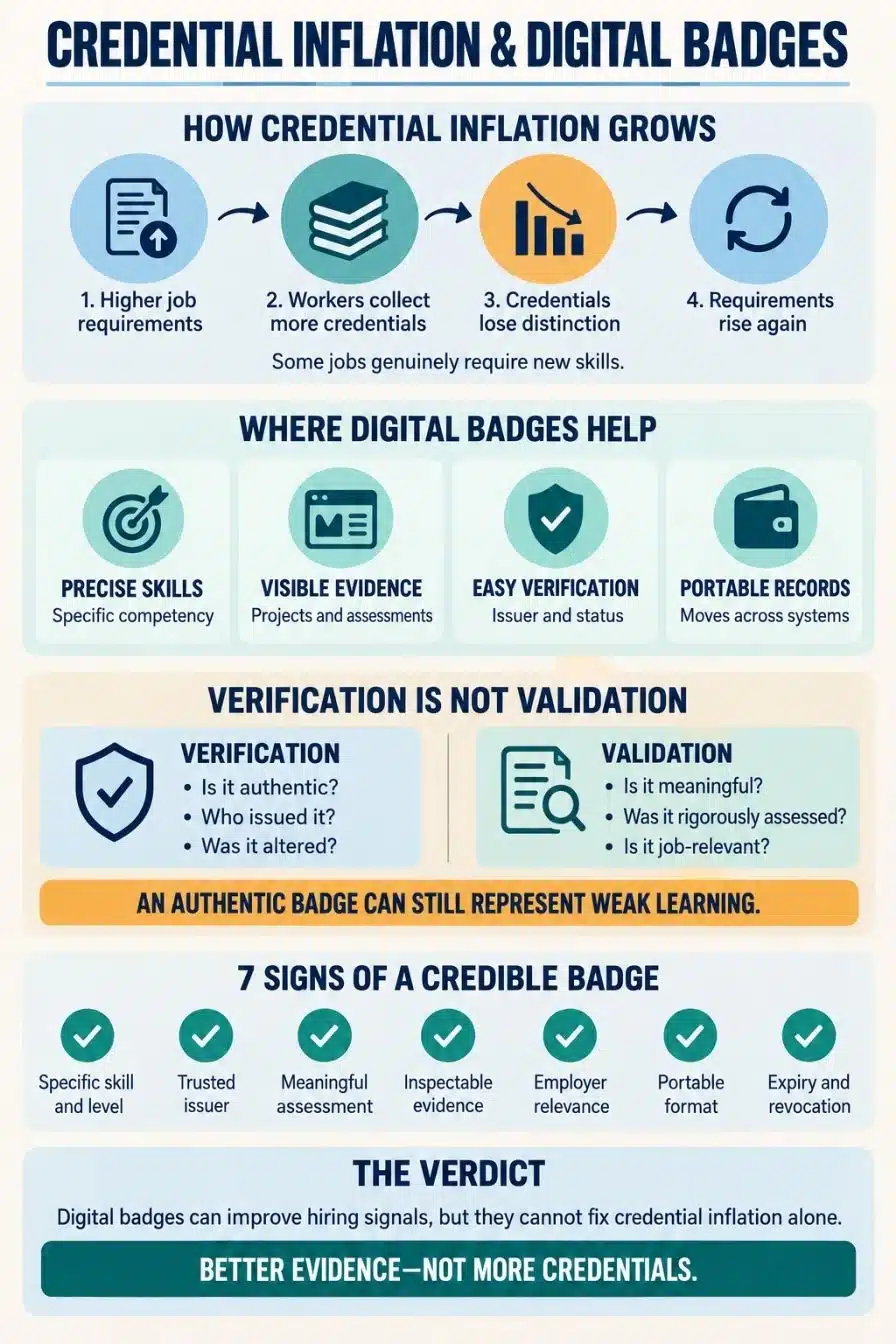 Credential Inflation and digital badges