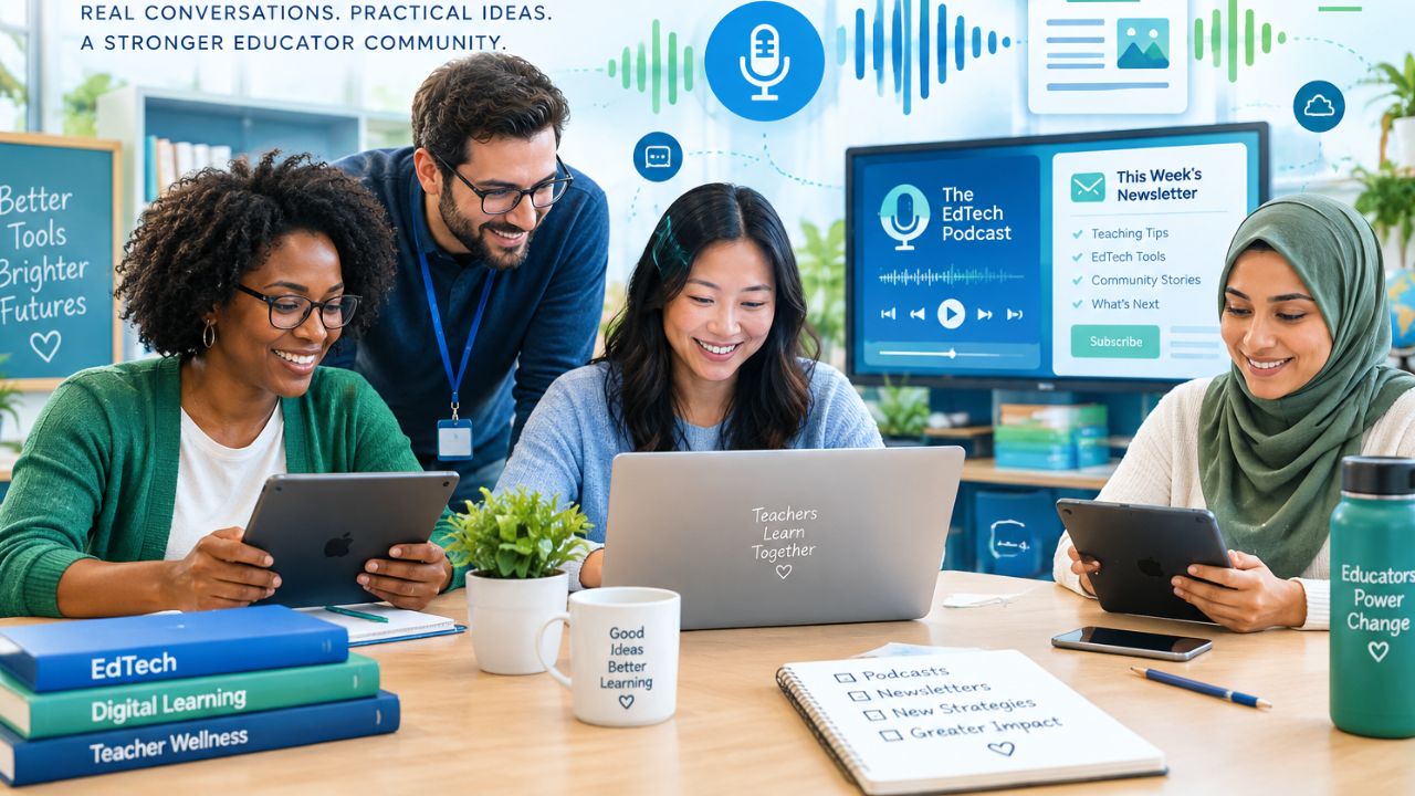 EdTech Podcasts and Newsletters for Educators