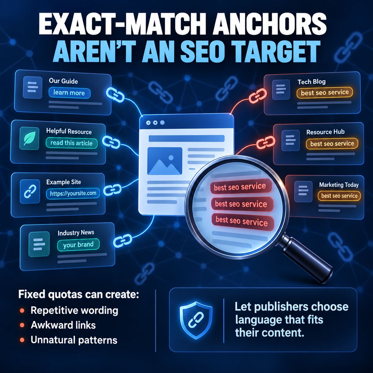 Exact-Match Quotas Create the Wrong Incentive