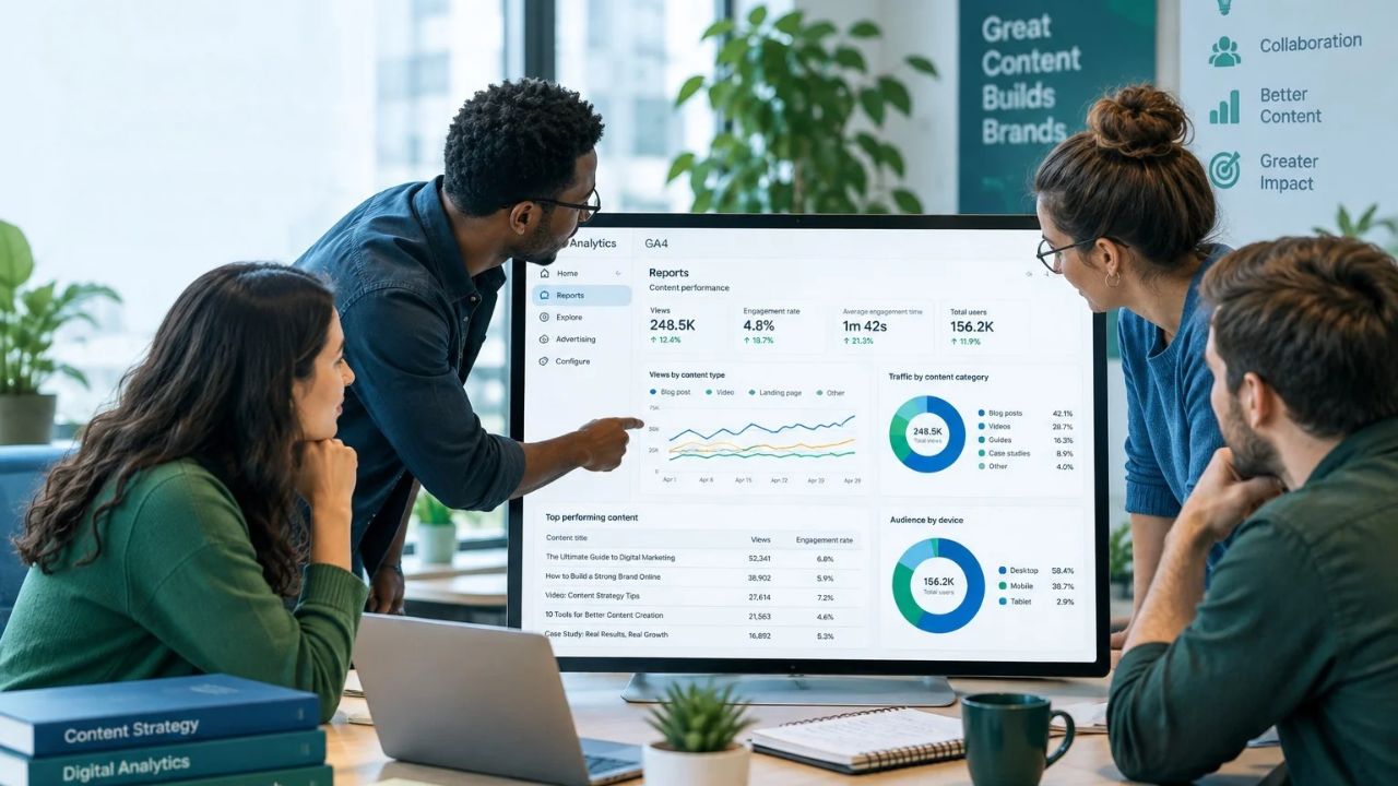GA4 Reports Content Teams Need