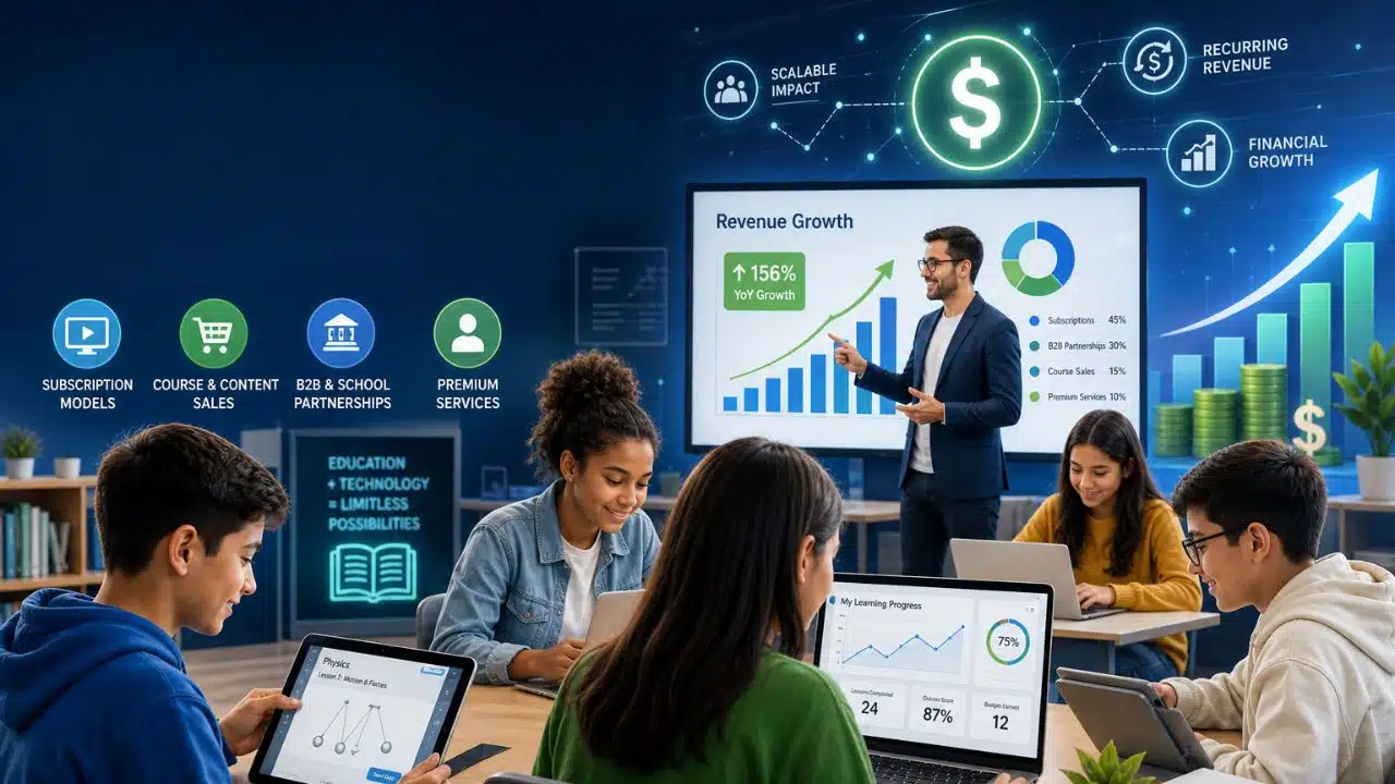 How EdTech Startups Make Money