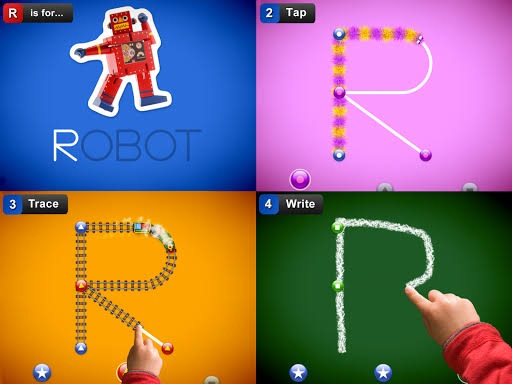 LetterSchool's letter tracing R