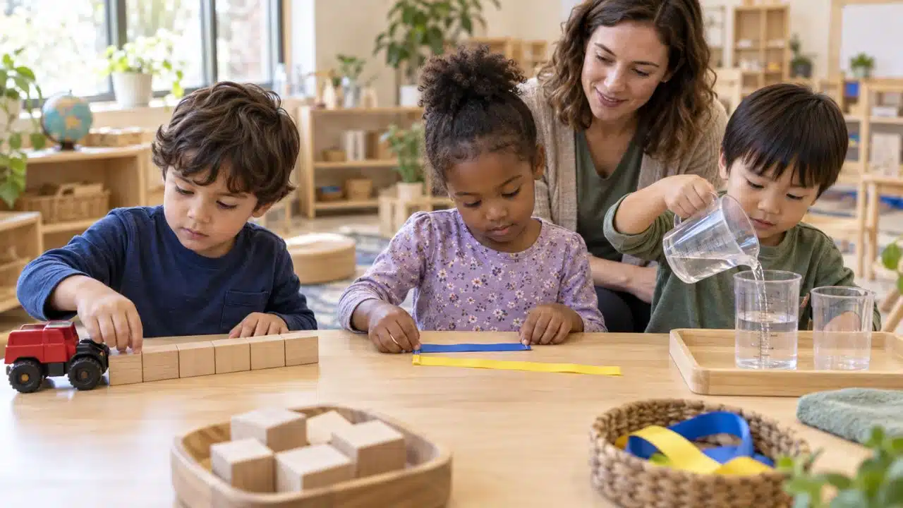Measurement Play for Preschoolers