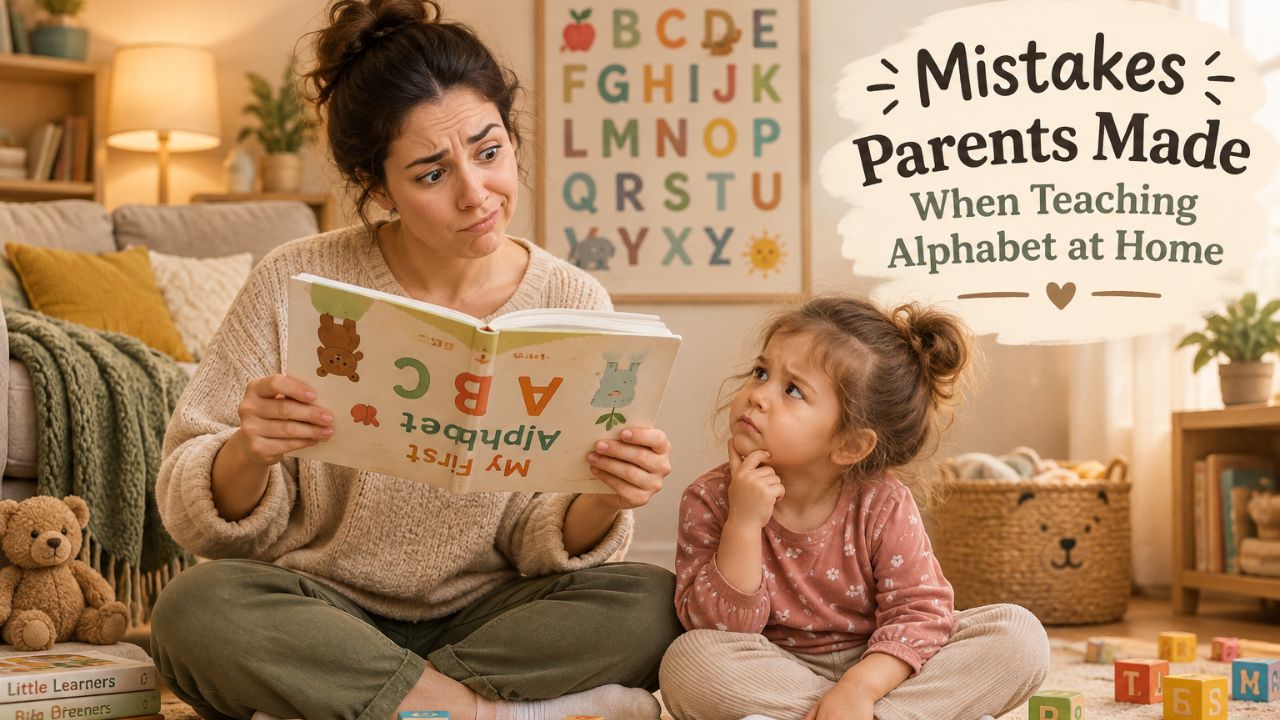 Mistakes Parents Made When Teaching Alphabet