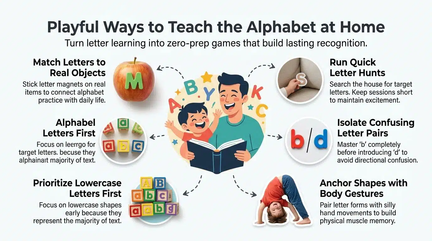 Playful Ways to Teach the Alphabet at Home