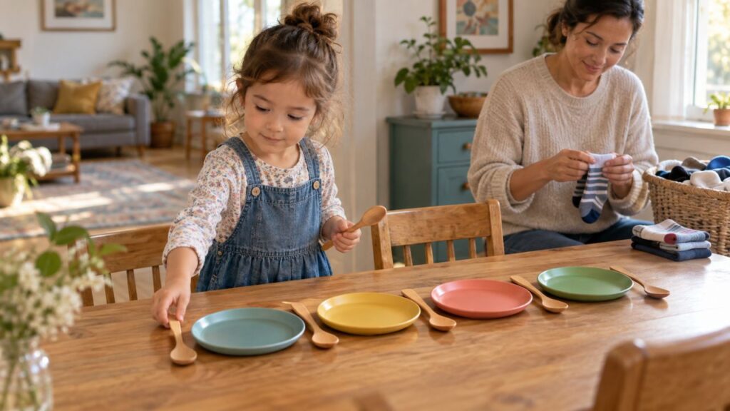 Practice Counting During Everyday Chores