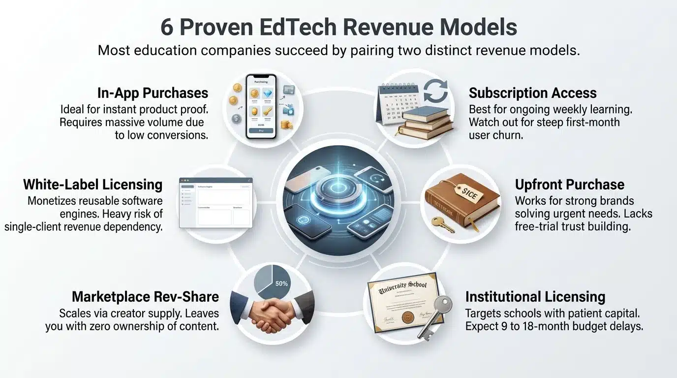 Six Proven EdTech Revenue Models
