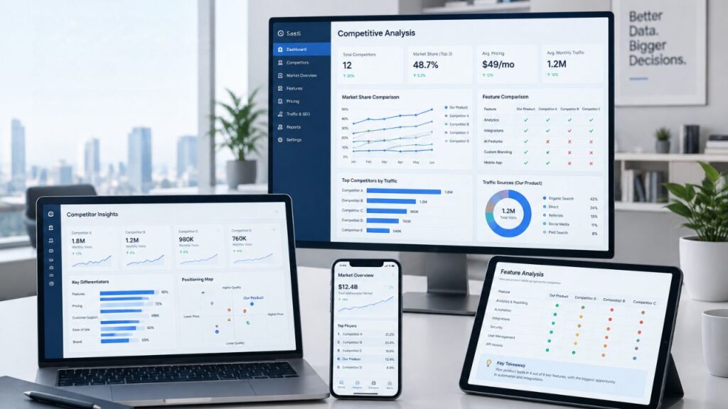 Tools for SaaS Competitive Analysis