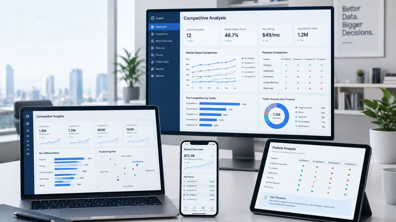 Tools for SaaS Competitive Analysis