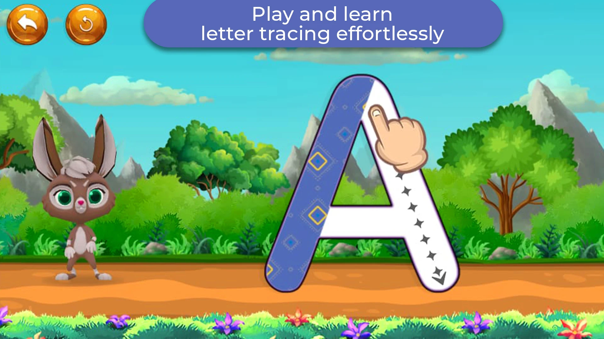 Tracing letters