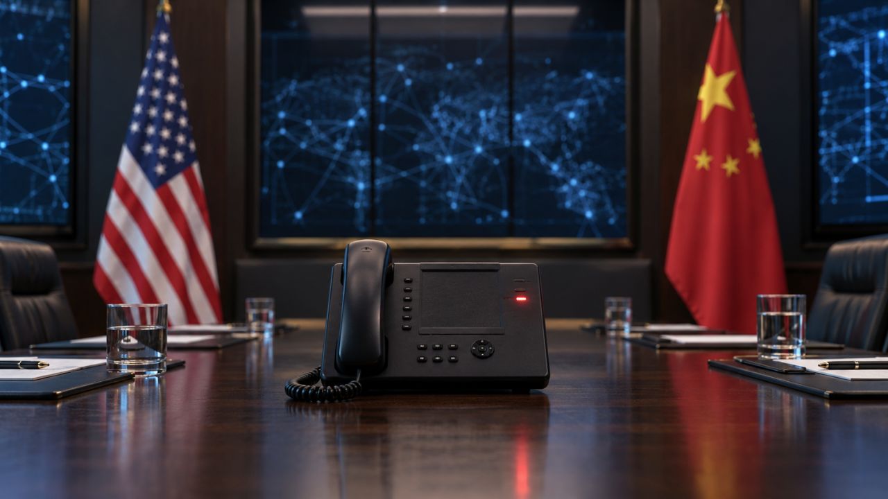 US vs China AI red phone