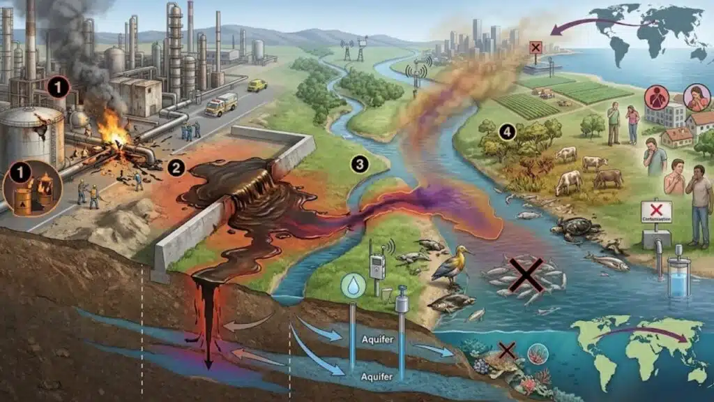 When a Routine Industrial Accident Becomes an Environmental Crisis