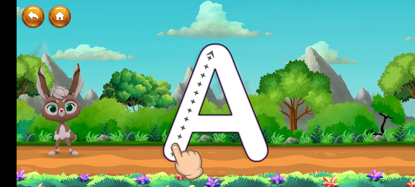alphabet magic A