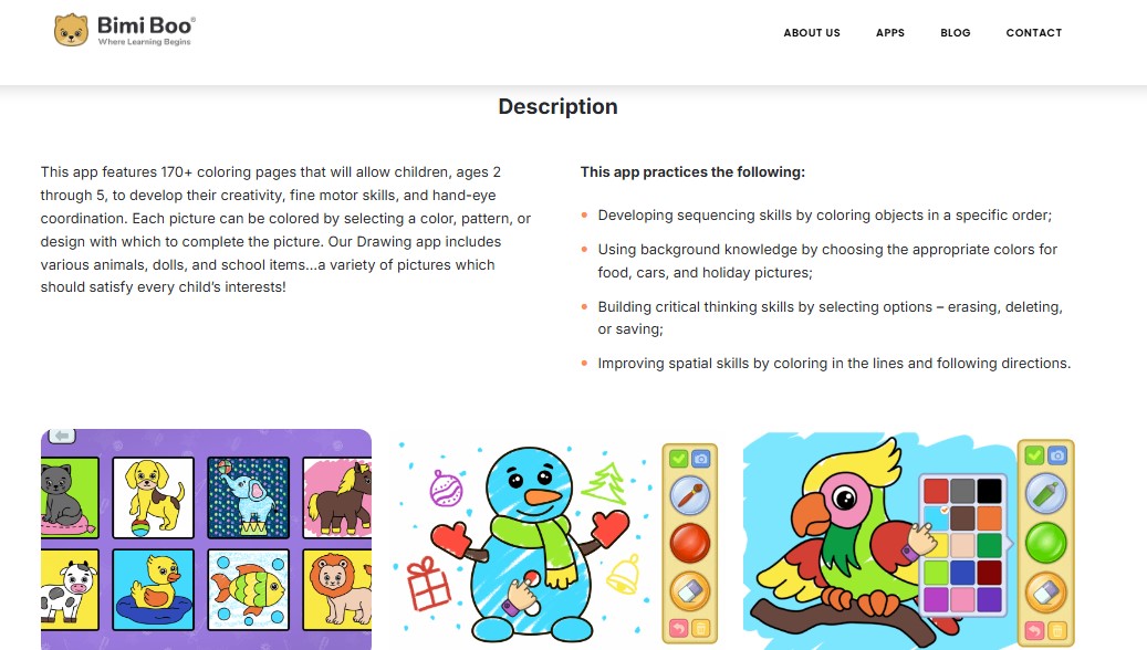 bimi boo drawing app