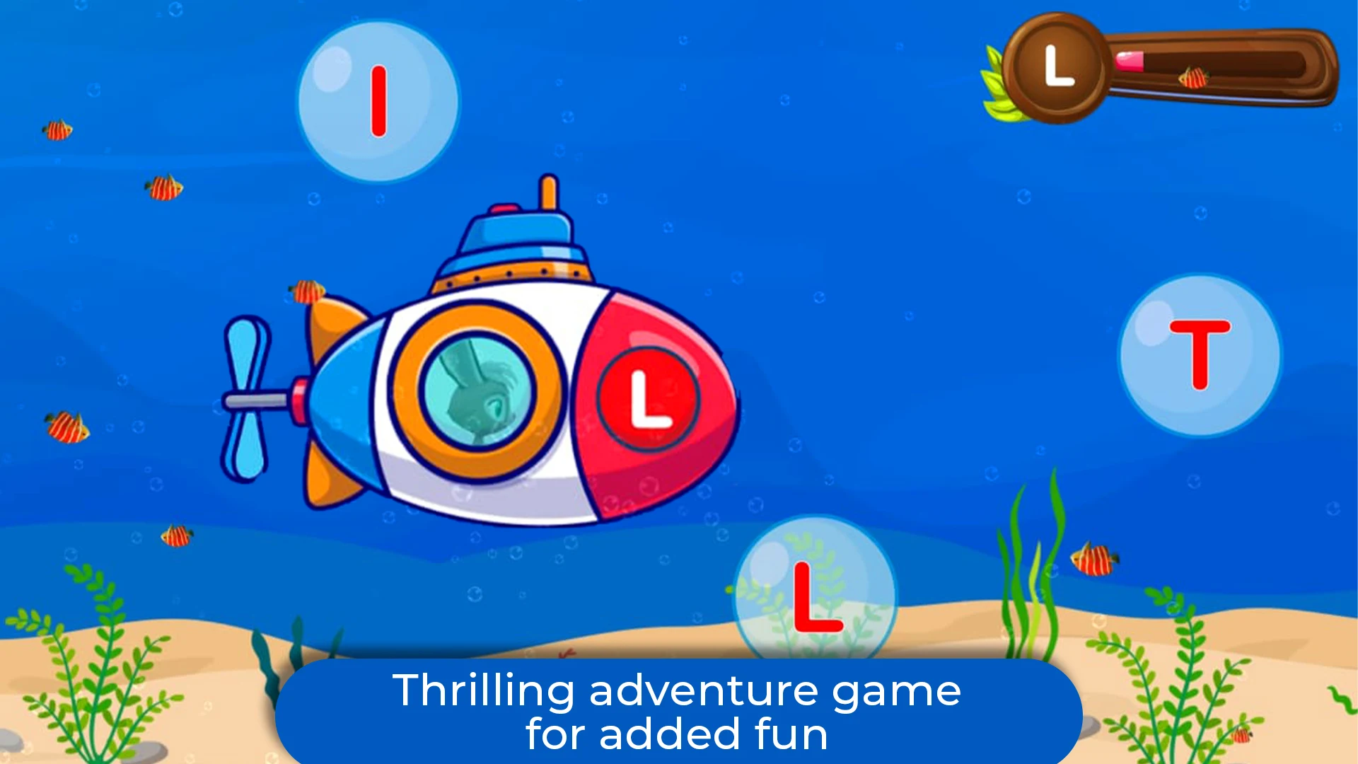 fun visual letter L