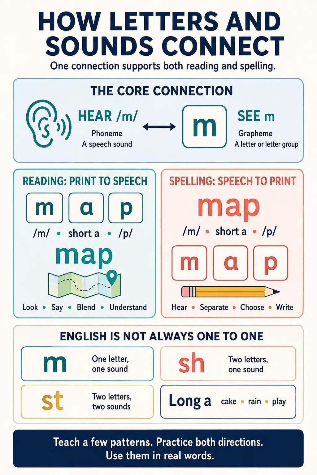 how letters and sounds connect