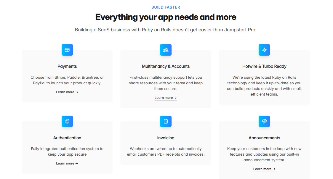jumpstart pro features