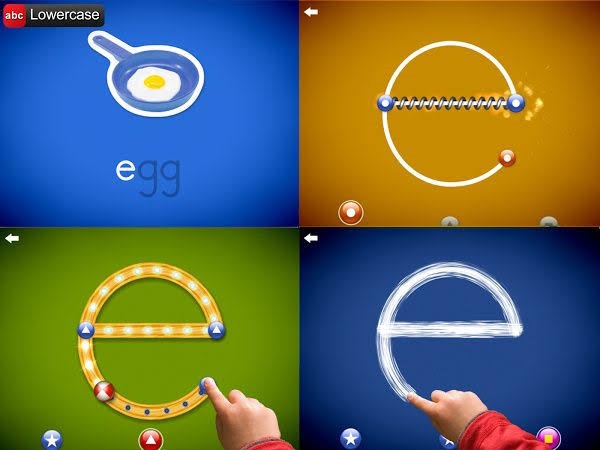 letterschool letter tracing e
