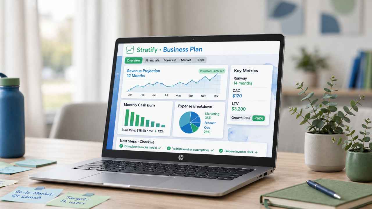 Business Plan Software for Startups