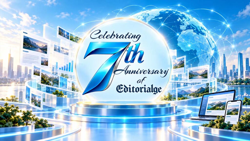 editor's view on 7th anniversary of editorialge