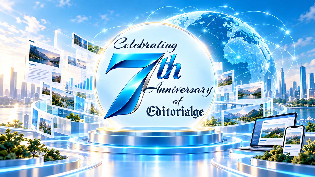 editor's view on 7th anniversary of editorialge