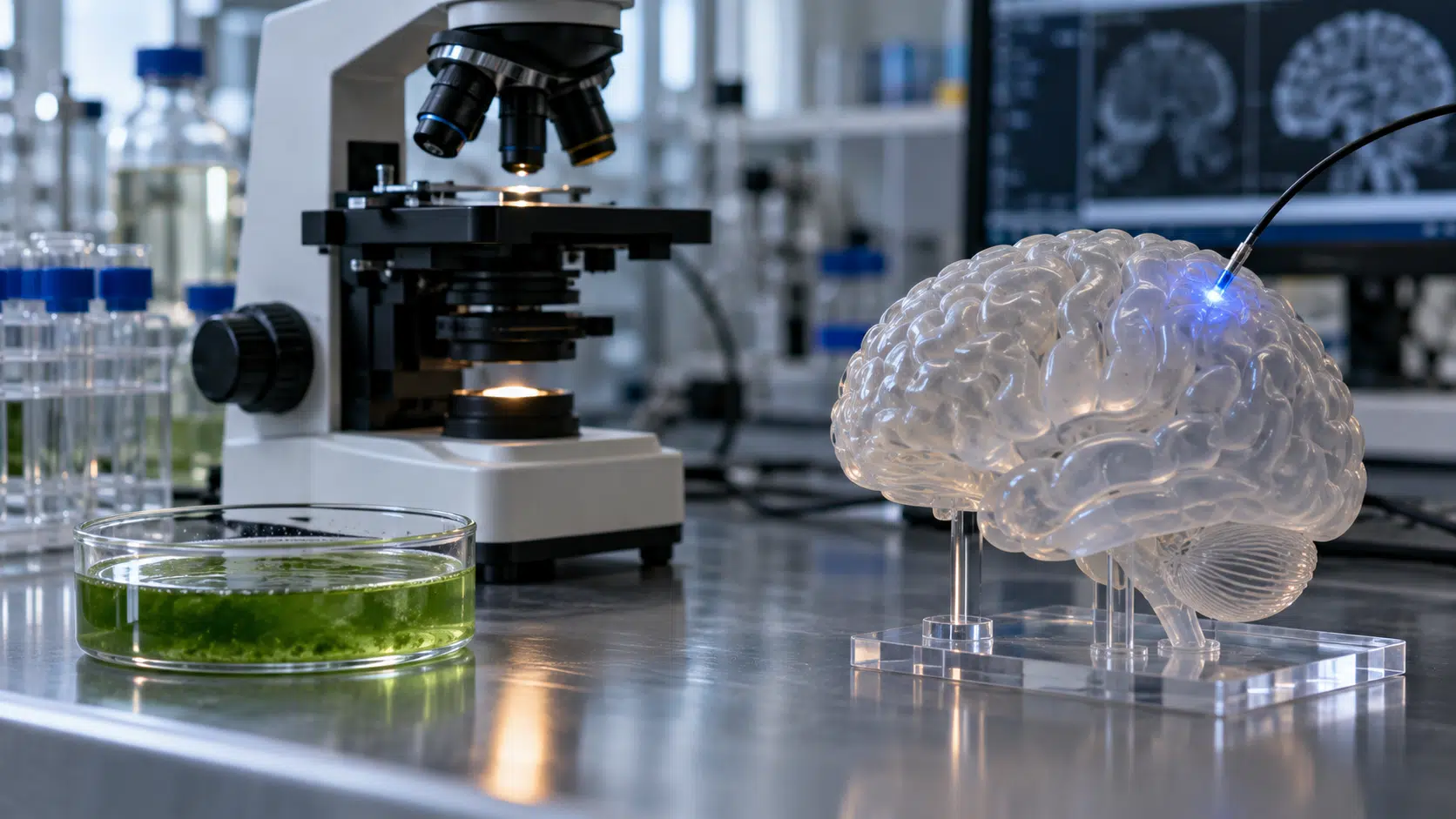 From algae to light-controlled brain circuits