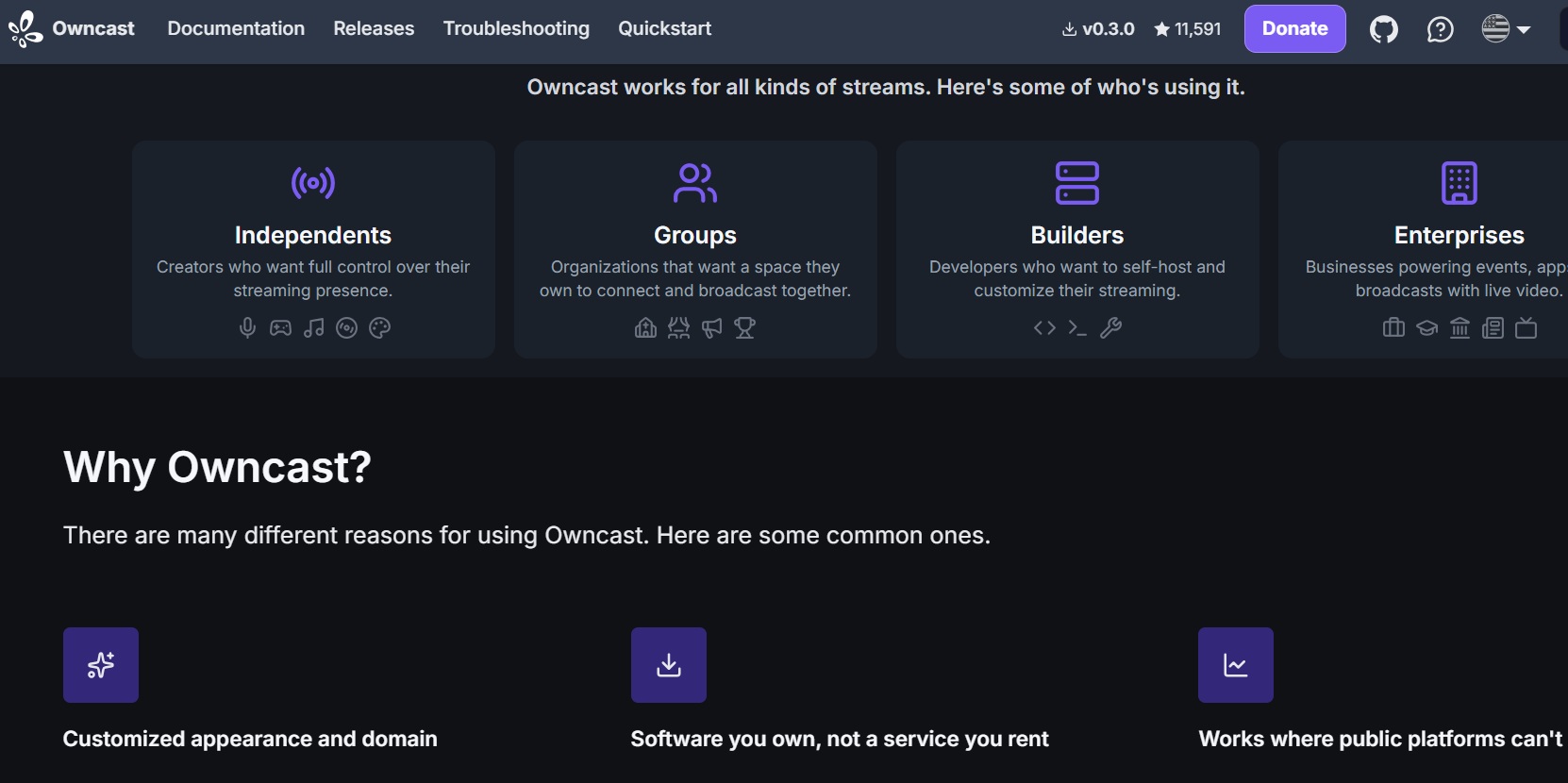Fully Open Source Streaming Platform Owncast