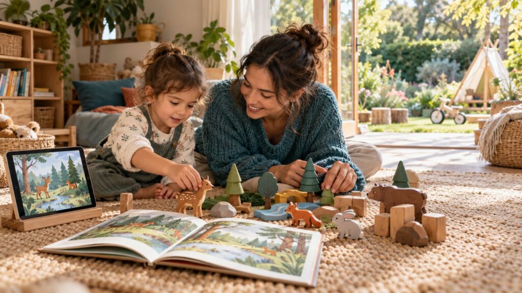 How much screen time is healthy for preschoolers