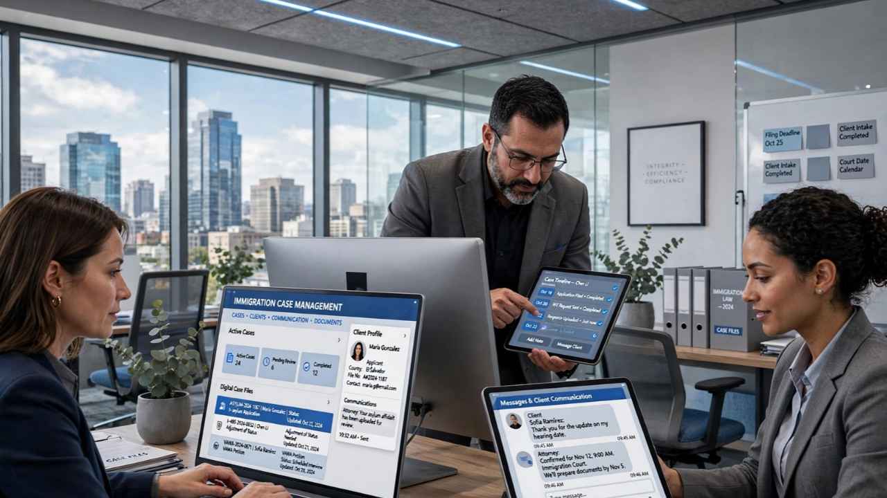 Immigration Case Management Software for Law Firms
