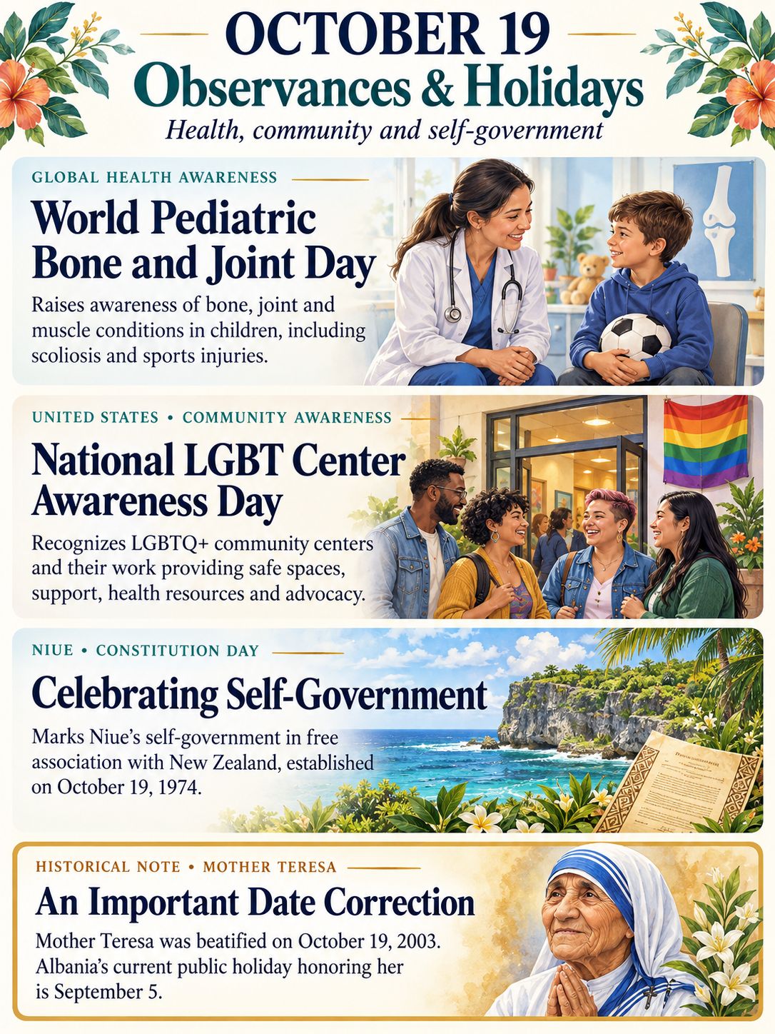 International Observances & Holidays