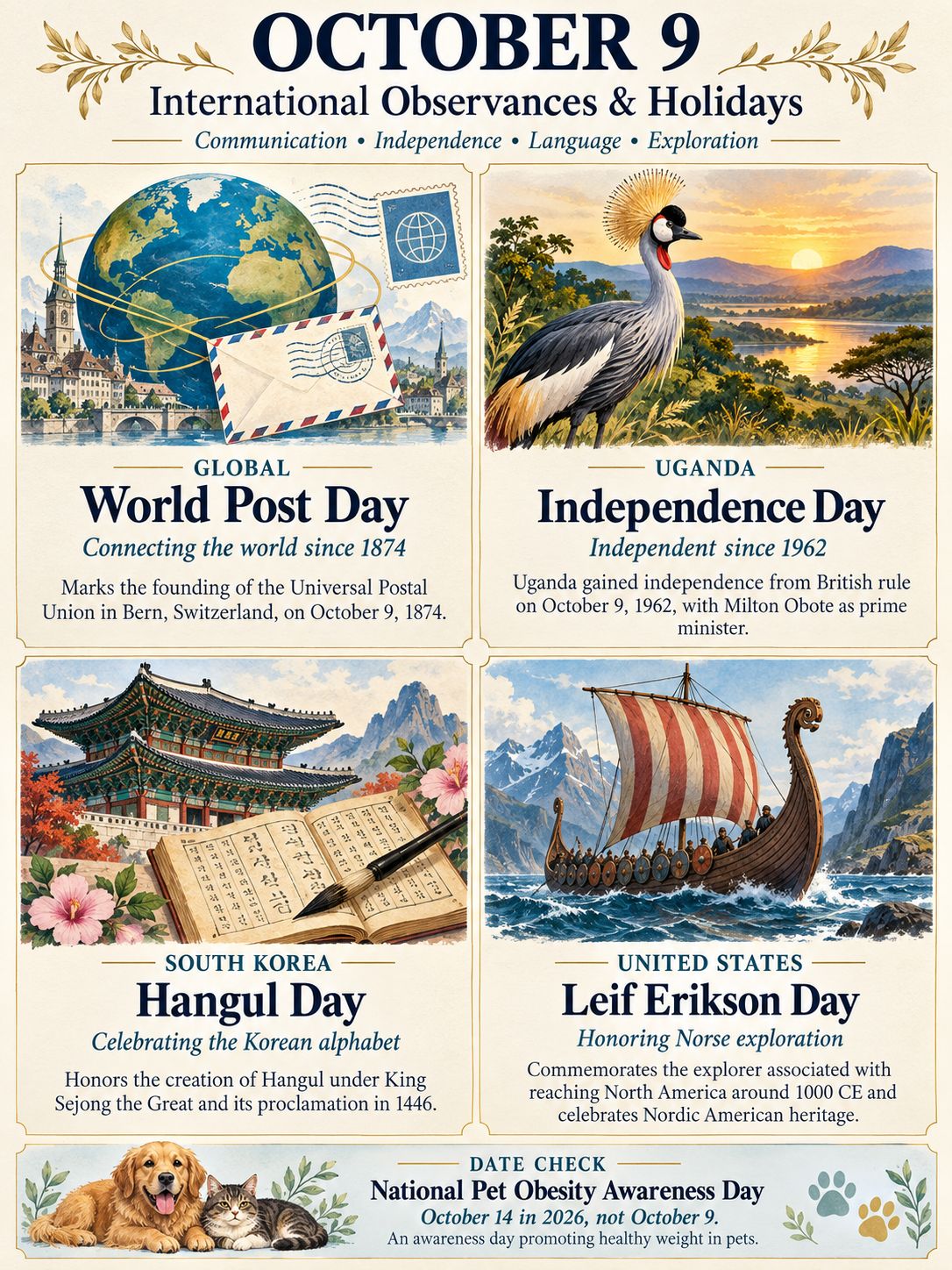 International Observances & Holidays