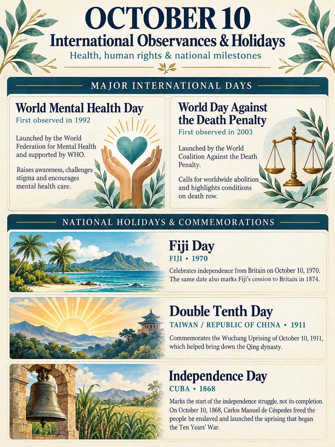 International Observances & Holidays
