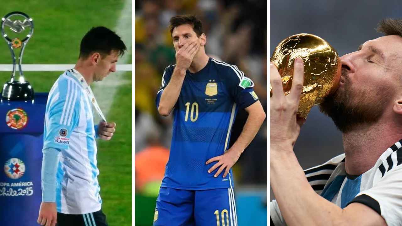 Lionel Messi Heartbreaks and Achievements
