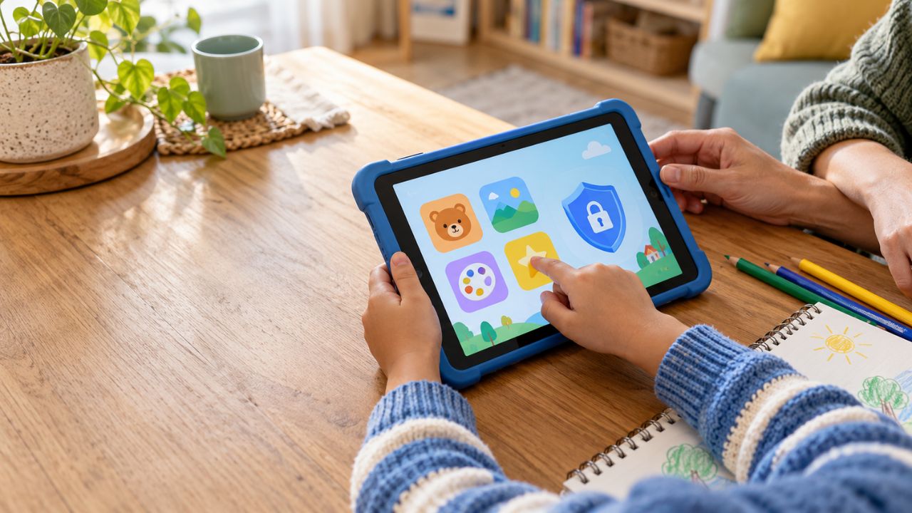 Shared device safety for kids