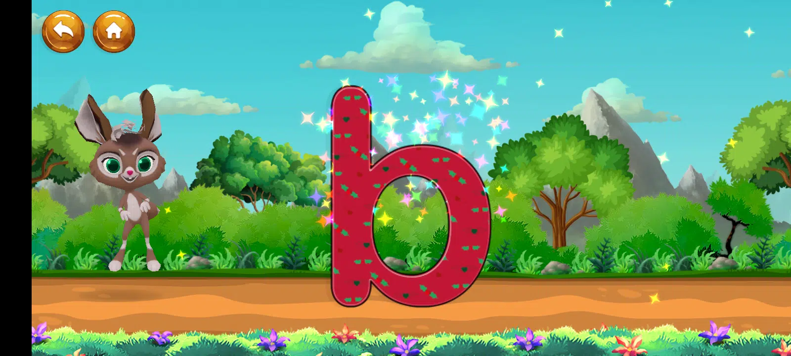 b letter tracing